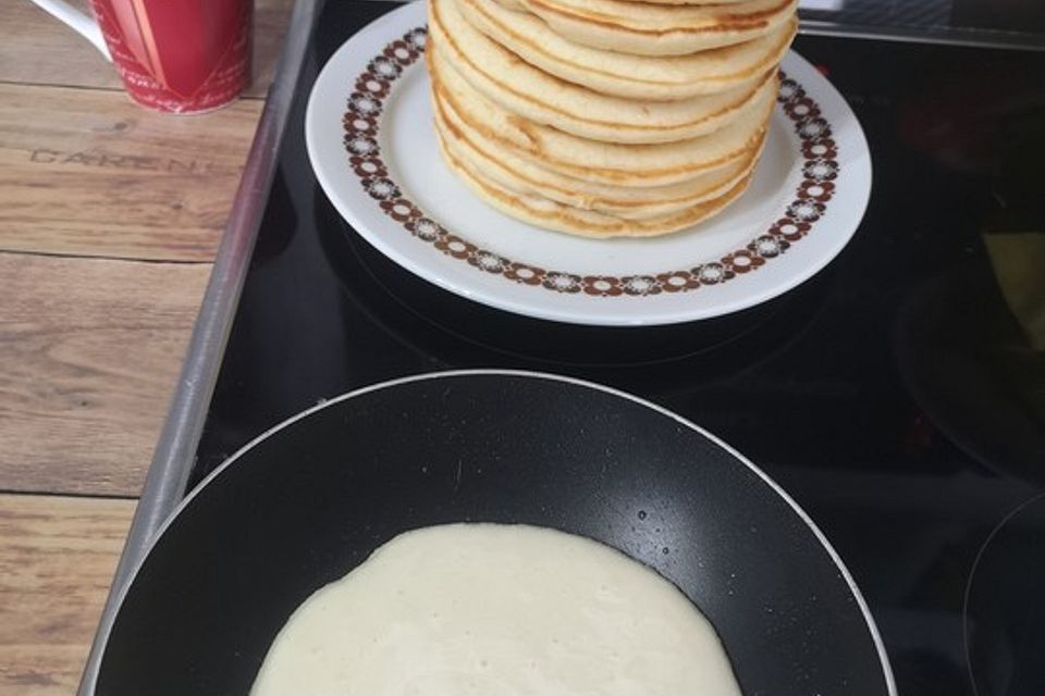 Pancakes mit Buttermilch - super luftig