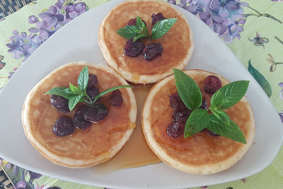 Pancakes mit Buttermilch - super luftig