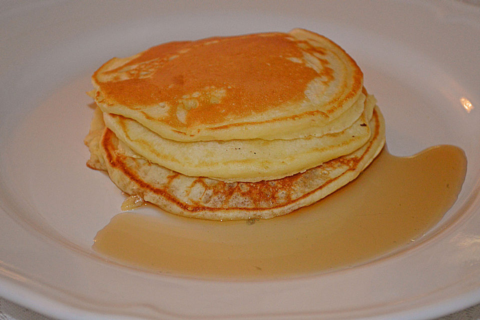 Pancakes mit Buttermilch - super luftig