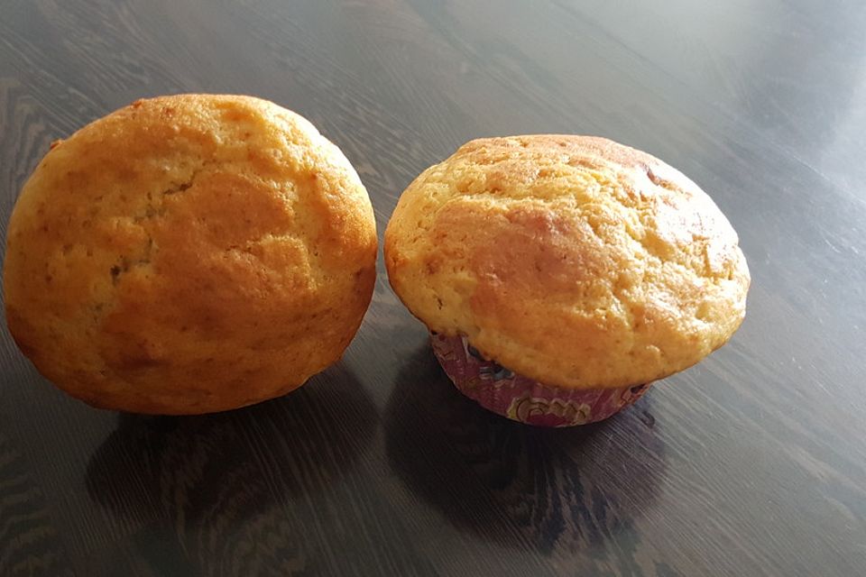 Bananen-Nougat-Muffins