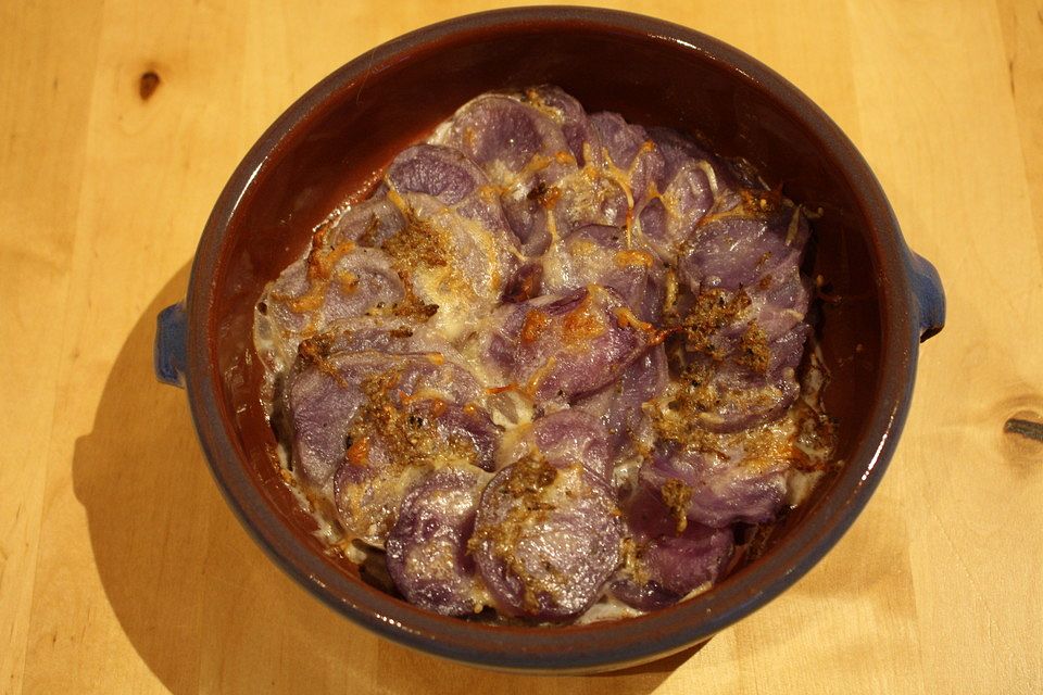 Getrüffeltes Kartoffel-Gratin