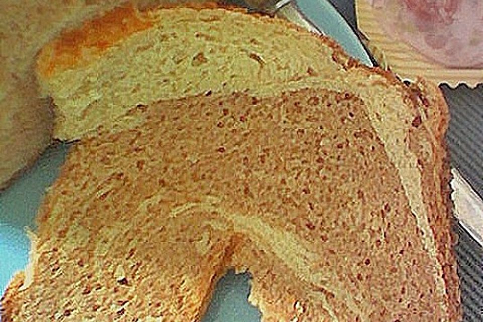 Kinderschokolade - Überraschungsbrot für Brotbackautomaten