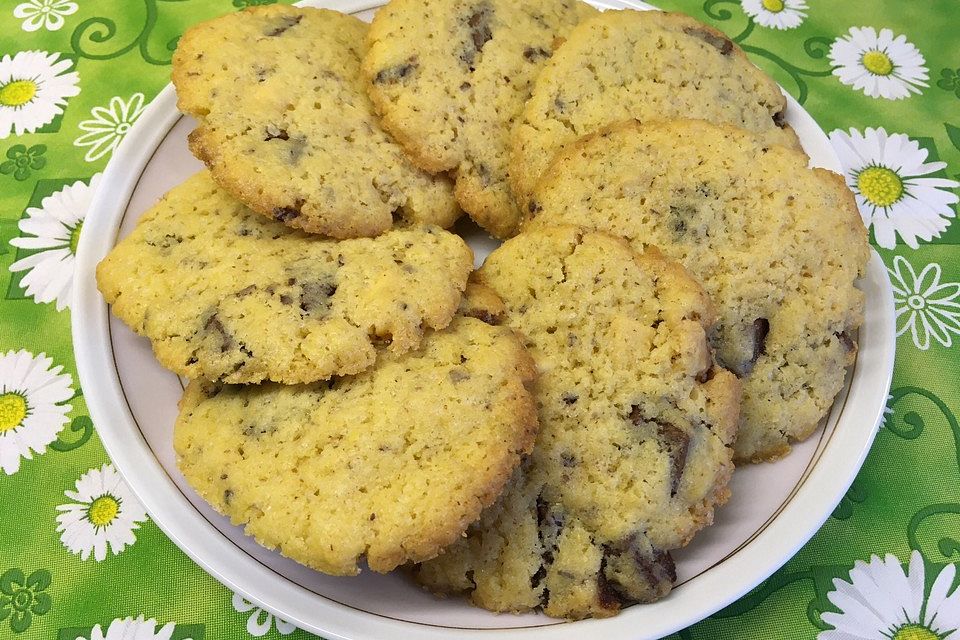 Triple Chocolate Chip Cookies