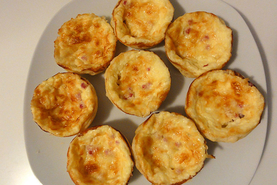 Fingerfood-Quiches in 2 Variationen