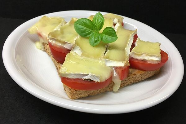 Überbackenes Tomaten-Camembert-Brot von jabra | Chefkoch