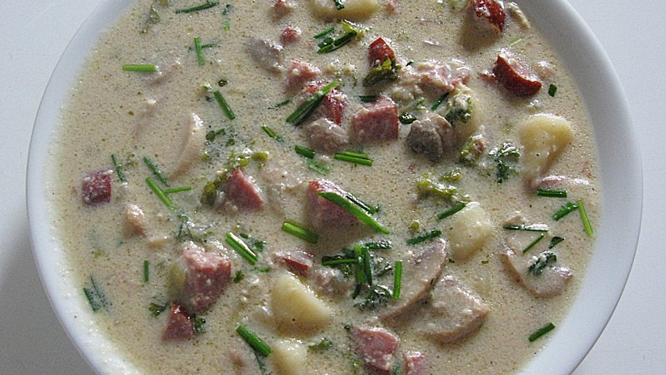 Kartoffel - Champignon - Suppe von traumfänger74