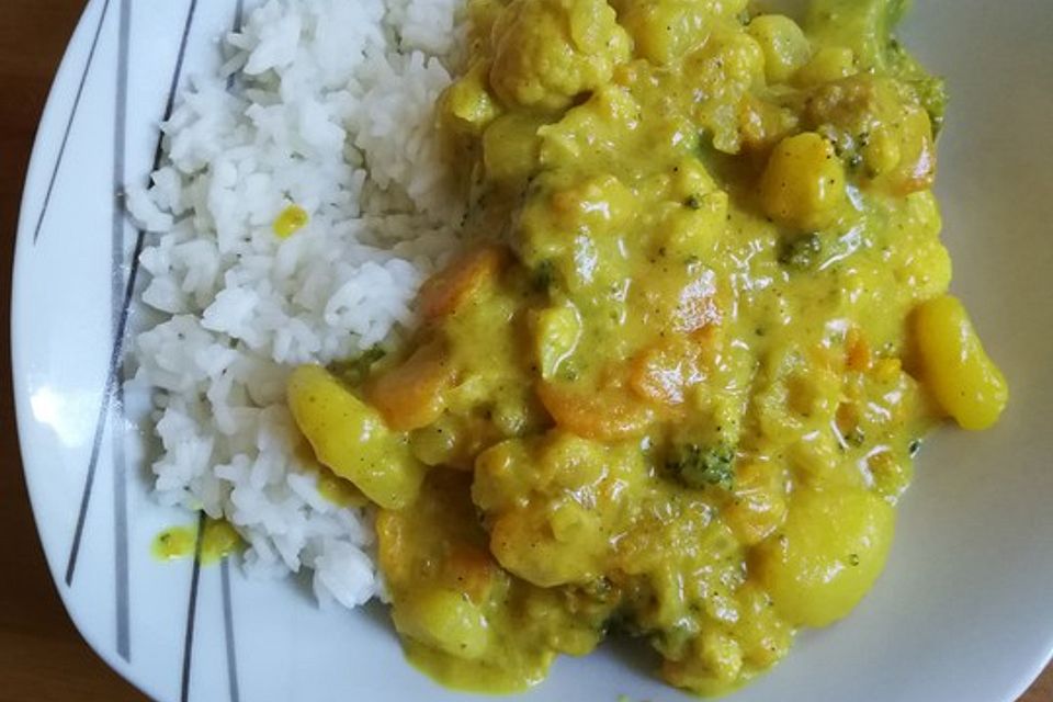 Vegetarisches Curry