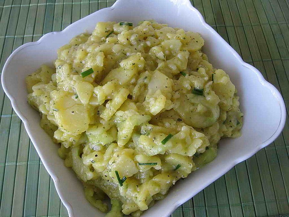Einfacher grüner Kartoffelsalat von Bernd| Chefkoch
