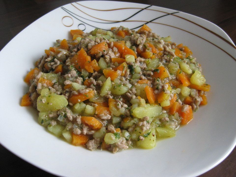 Würziger Möhreneintopf mit Hackfleisch von Hobbykochen| Chefkoch