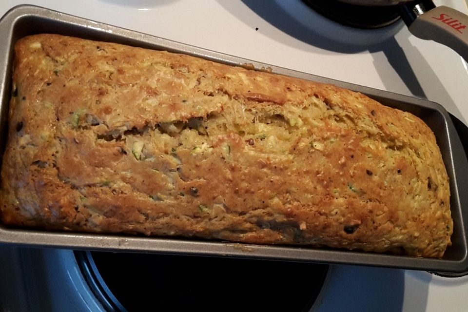 Zucchini-Pecorino-Brot