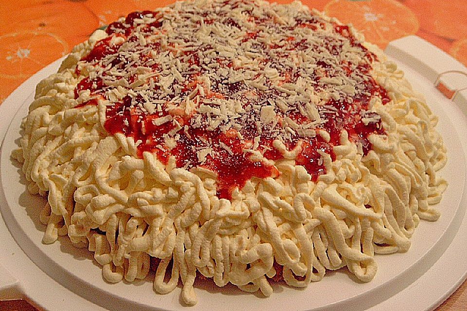 Spaghetti - Torte