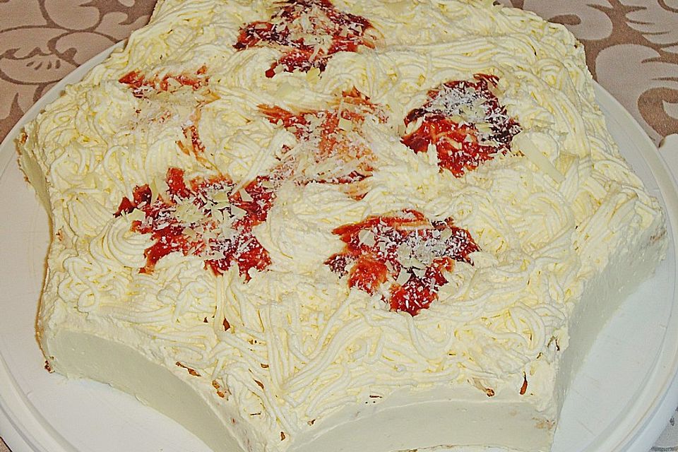 Spaghetti - Torte