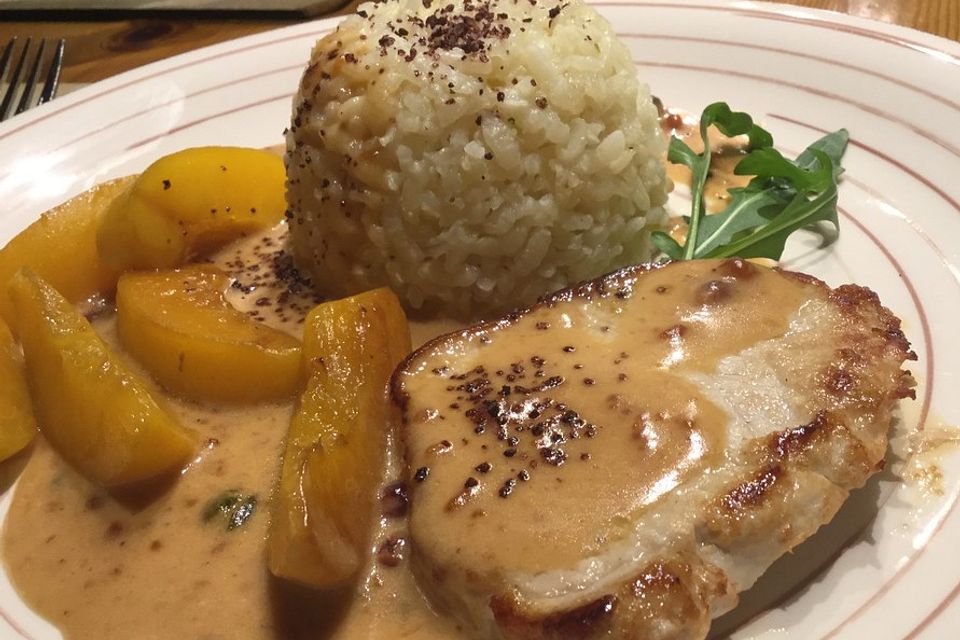 Minutensteaks mit Pfeffersoße