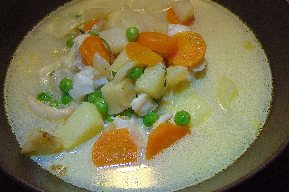 Fischsuppe à la Krakenes Fyr