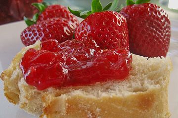 Erdbeermarmelade zuckerfrei
