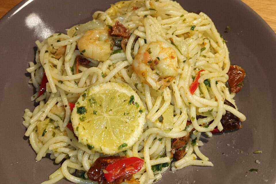 Spaghetti aglio e olio speciale