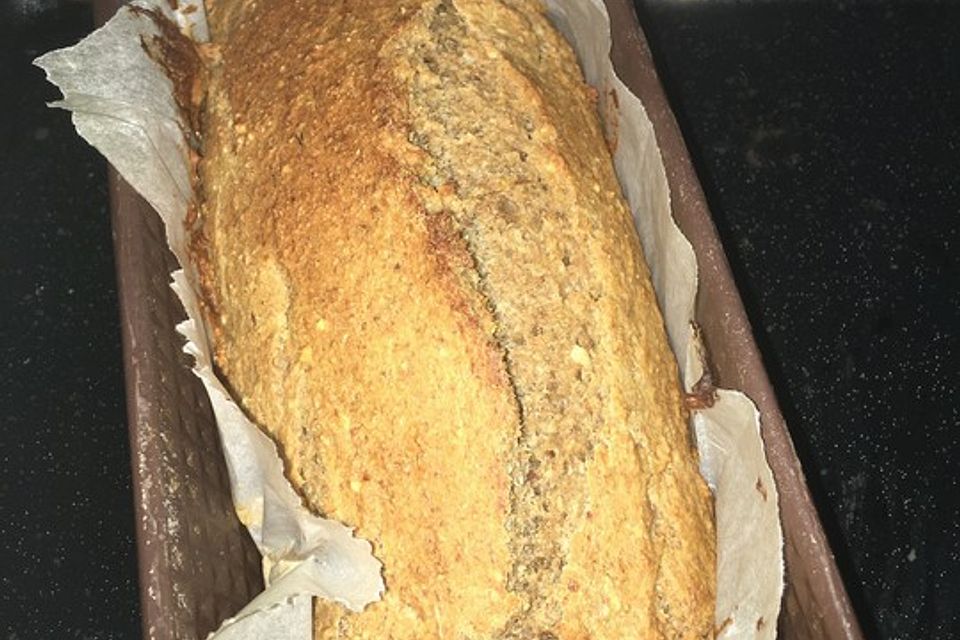 Bananenbrot mit Mandeln