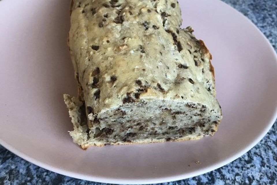 Bananenbrot mit Mandeln