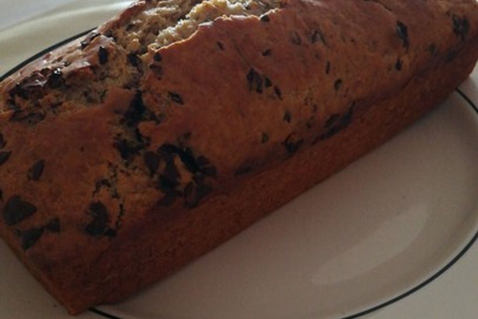 Bananenbrot mit Mandeln