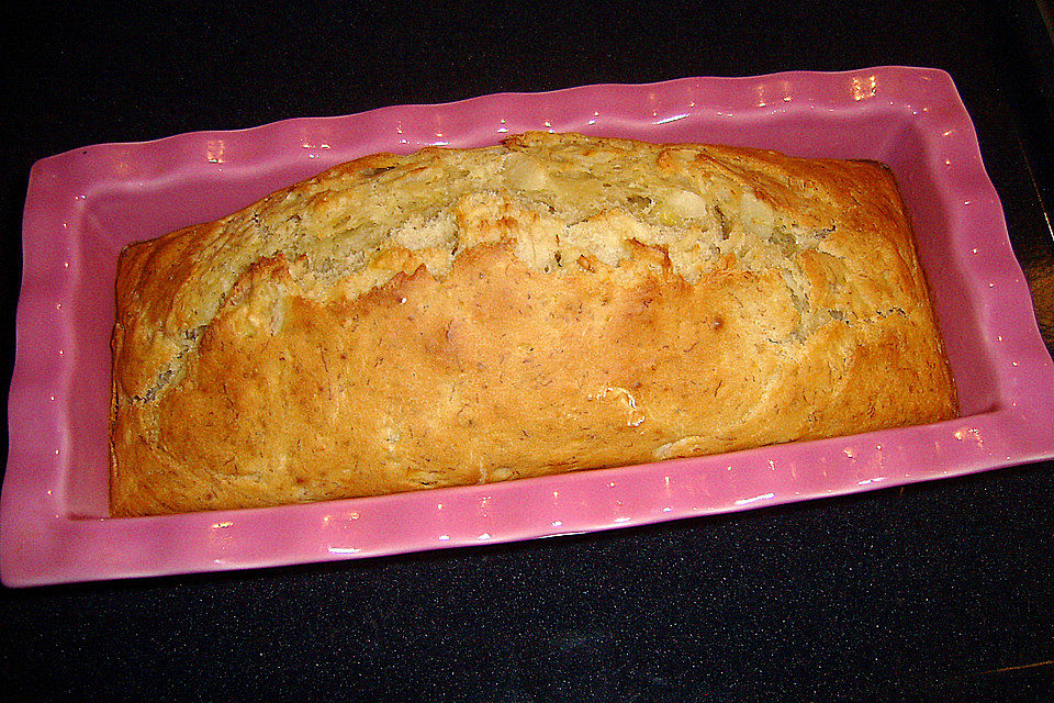 Bananenbrot mit Mandeln