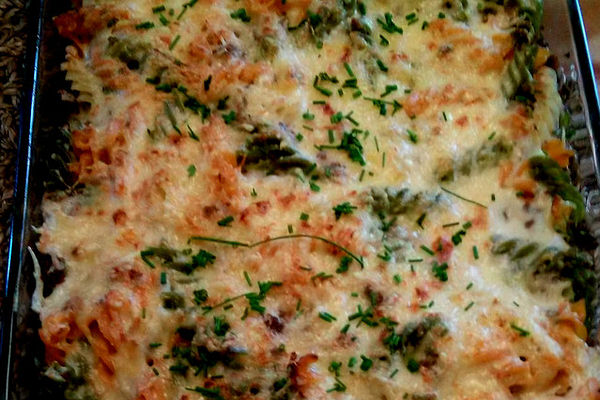 Nudel-Béchamel-Hackfleisch Gratin von ChaosCoder | Chefkoch