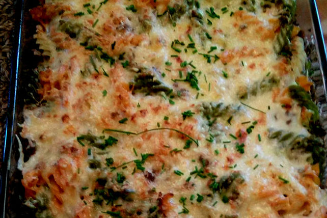 Nudel-Béchamel-Hackfleisch Gratin von ChaosCoder| Chefkoch