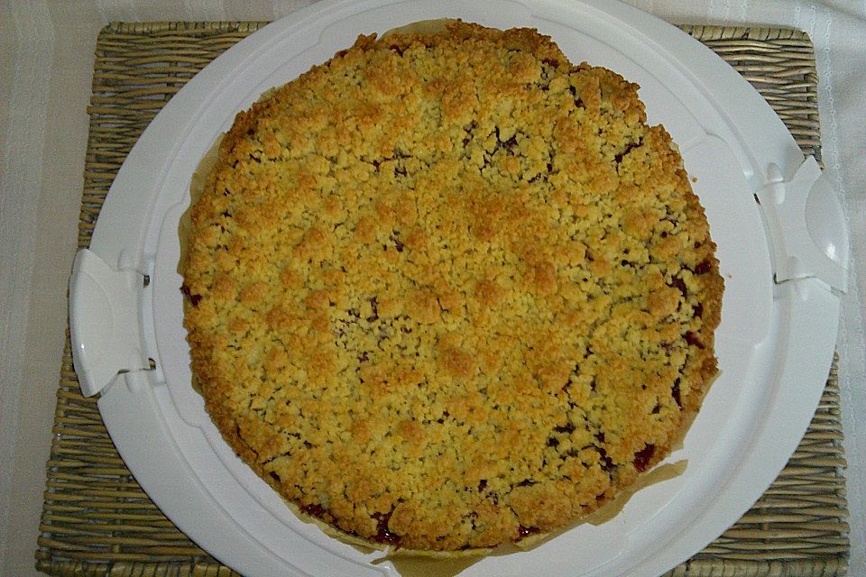 Kirsch-Kokos-Streuselkuchen