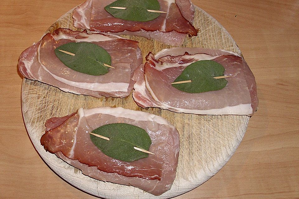 Saltimbocca in der preiswerten Version