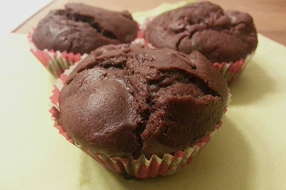 Schoko-Kirsch-Muffins