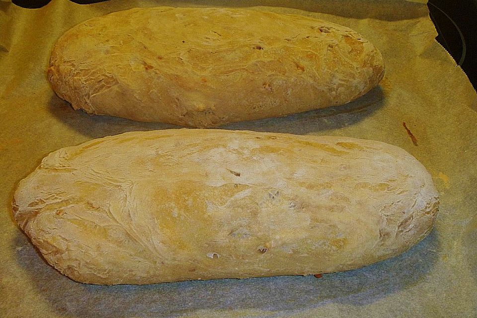 Walnuss-Cashew-Baguettes