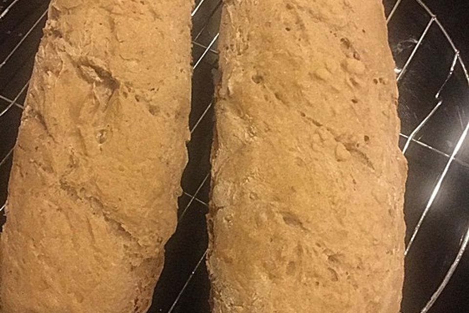 Walnuss-Cashew-Baguettes