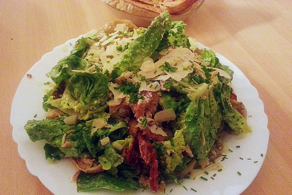 Caesar-Salat, wie er sein soll