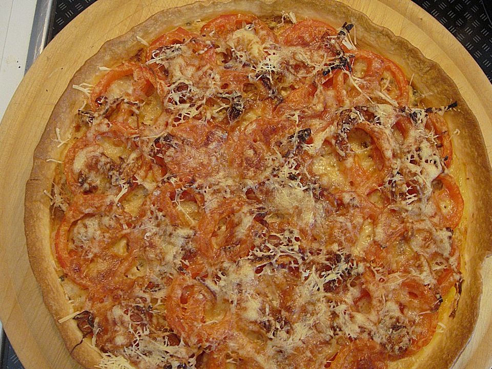 Tomatentarte mit Pfeffersenf von Pannepot| Chefkoch