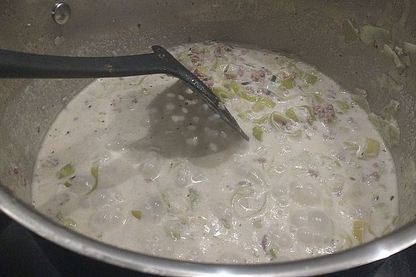 Fettarme Hackfleisch-Lauchsuppe mit Frischkäse von agripina | Chefkoch Fettarme Hackfleisch-Lauchsuppe mit Frischkäse von agripina | Chefkoch