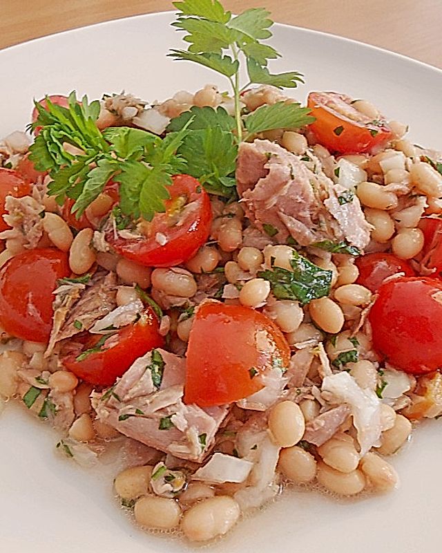 Thunfisch-Bohnen-Salat