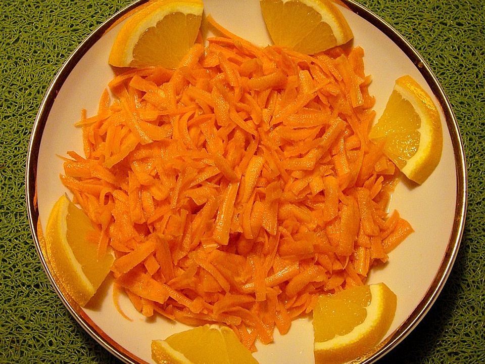 Karottensalat mit Orangendressing von Pannepot| Chefkoch