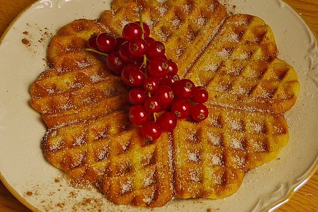 Apfel-Hirse-Waffeln von Baumfrau| Chefkoch