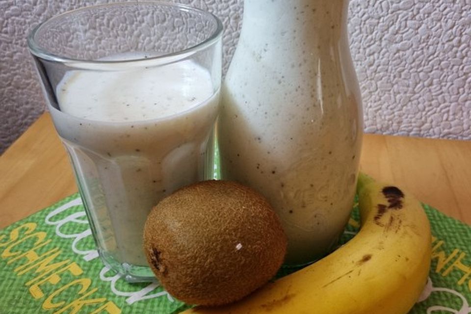 Kiwi-Bananenshake