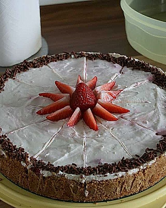 Erdbeer-Frischkäse-Kuchen