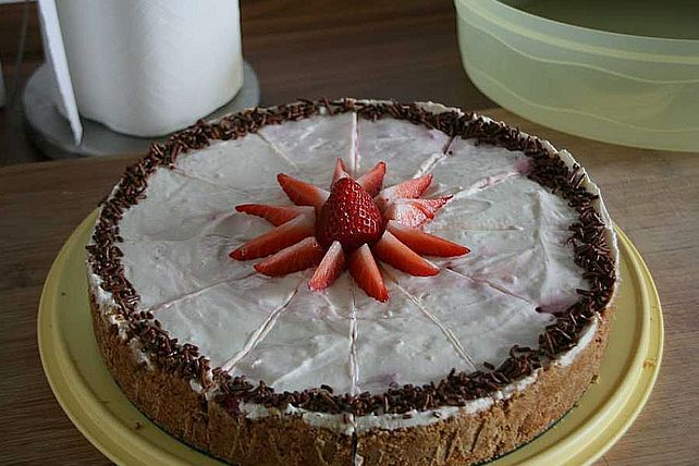 Erdbeer-Frischkäse-Kuchen von Bommel28| Chefkoch
