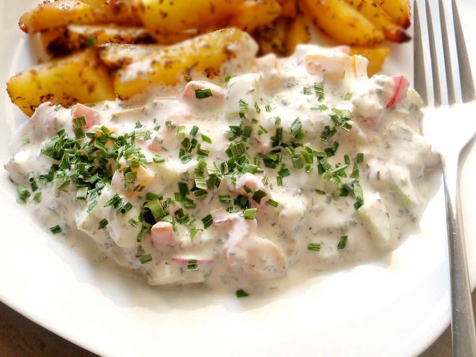 Kräuter-Quark-Aufstrich mit Gemüse von DreiSternekoch| Chefkoch