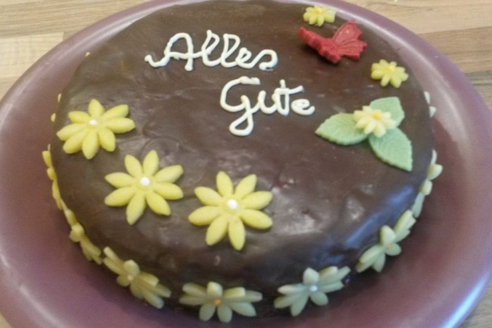 Torte nach Sacher Art