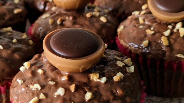 Toffifee-Nougat-Muffins von Tunrida