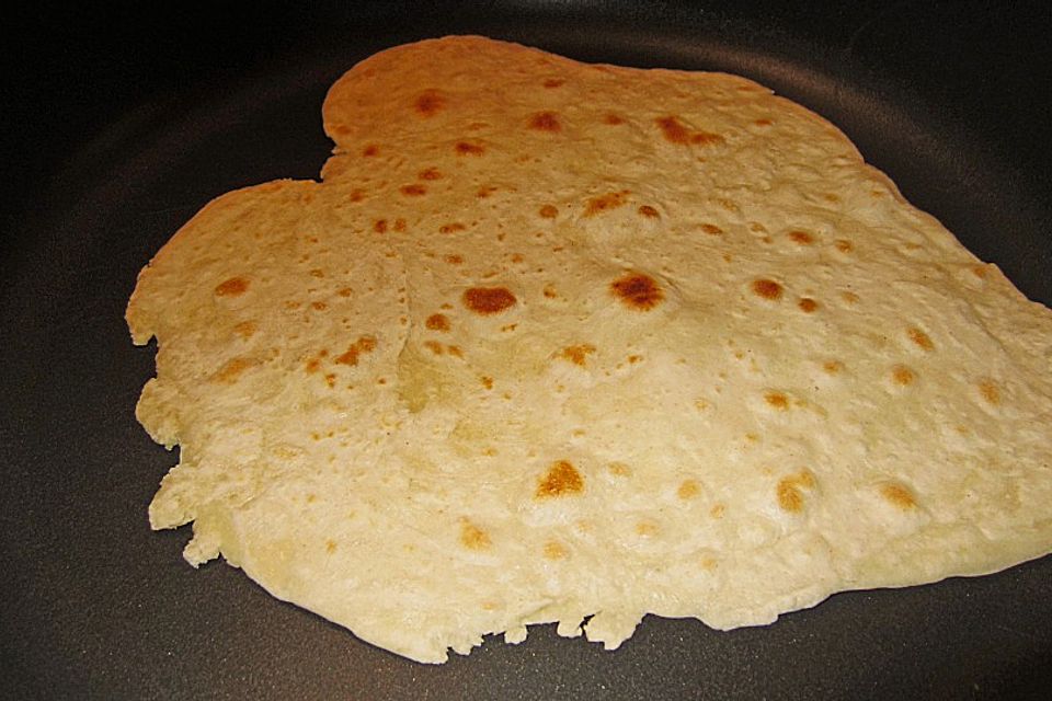 Quesadillas mit selbst gemachten Tortillas