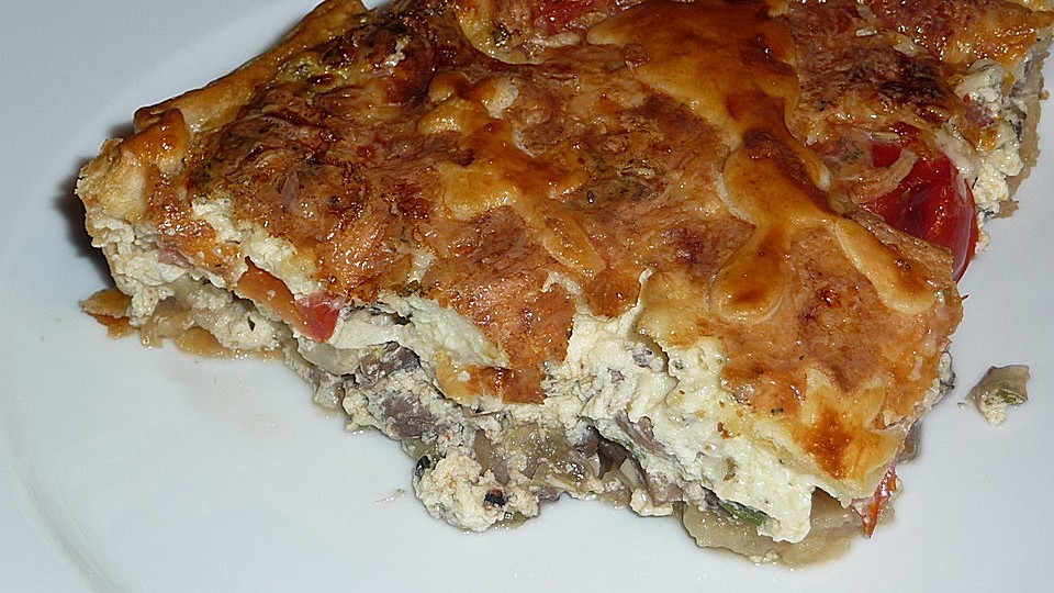 Champignon-Blätterteig-Quiche von Momo-Maus| Chefkoch