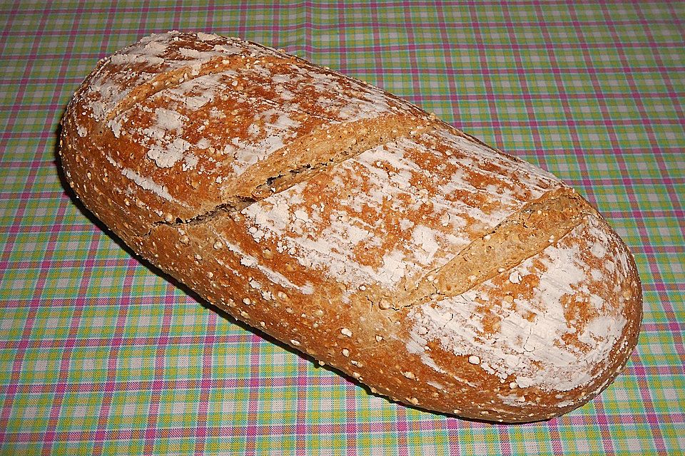 Fünfkorn-Brot