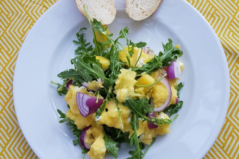 Mango-Rucola-Salat