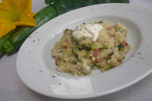 Zucchini-Risotto mit Speck von schaech001| Chefkoch