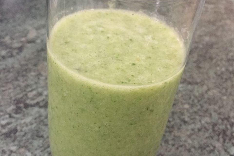 Grüner Frühstücks-Smoothie