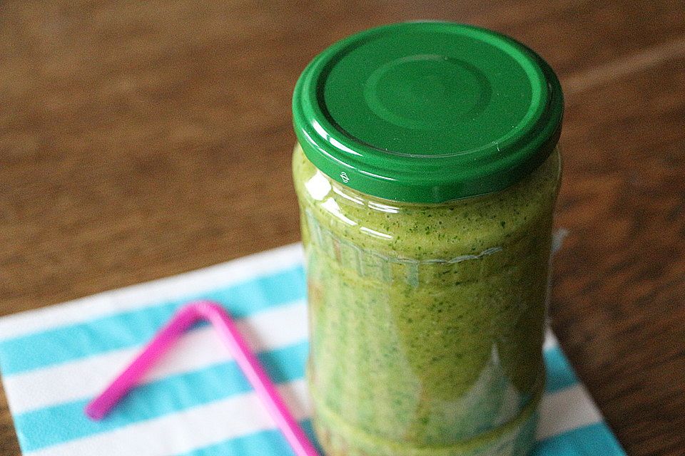 Grüner Frühstücks-Smoothie
